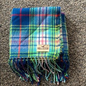 A colorful Hollister scarf
